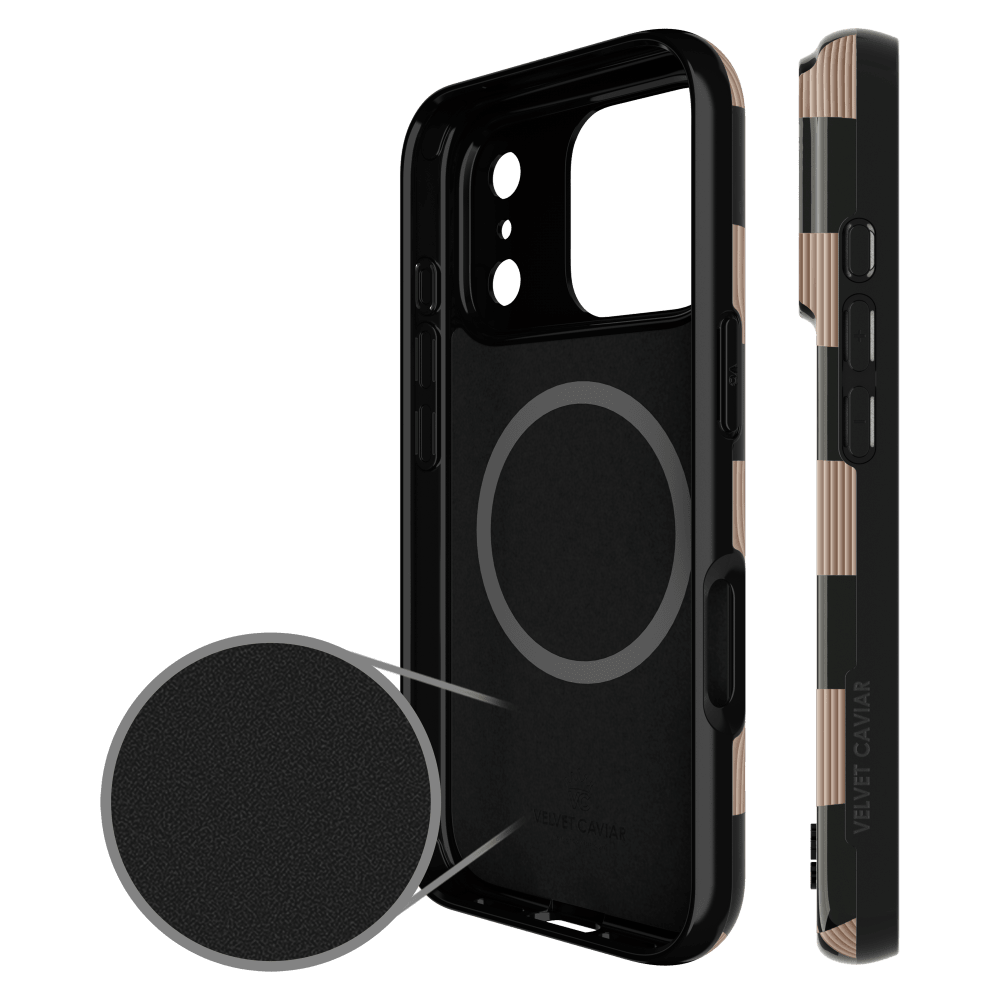 Wholesale cell phone accessory VELVET CAVIAR - MagSafe Case for Apple iPhone 17 Pro - Mocha