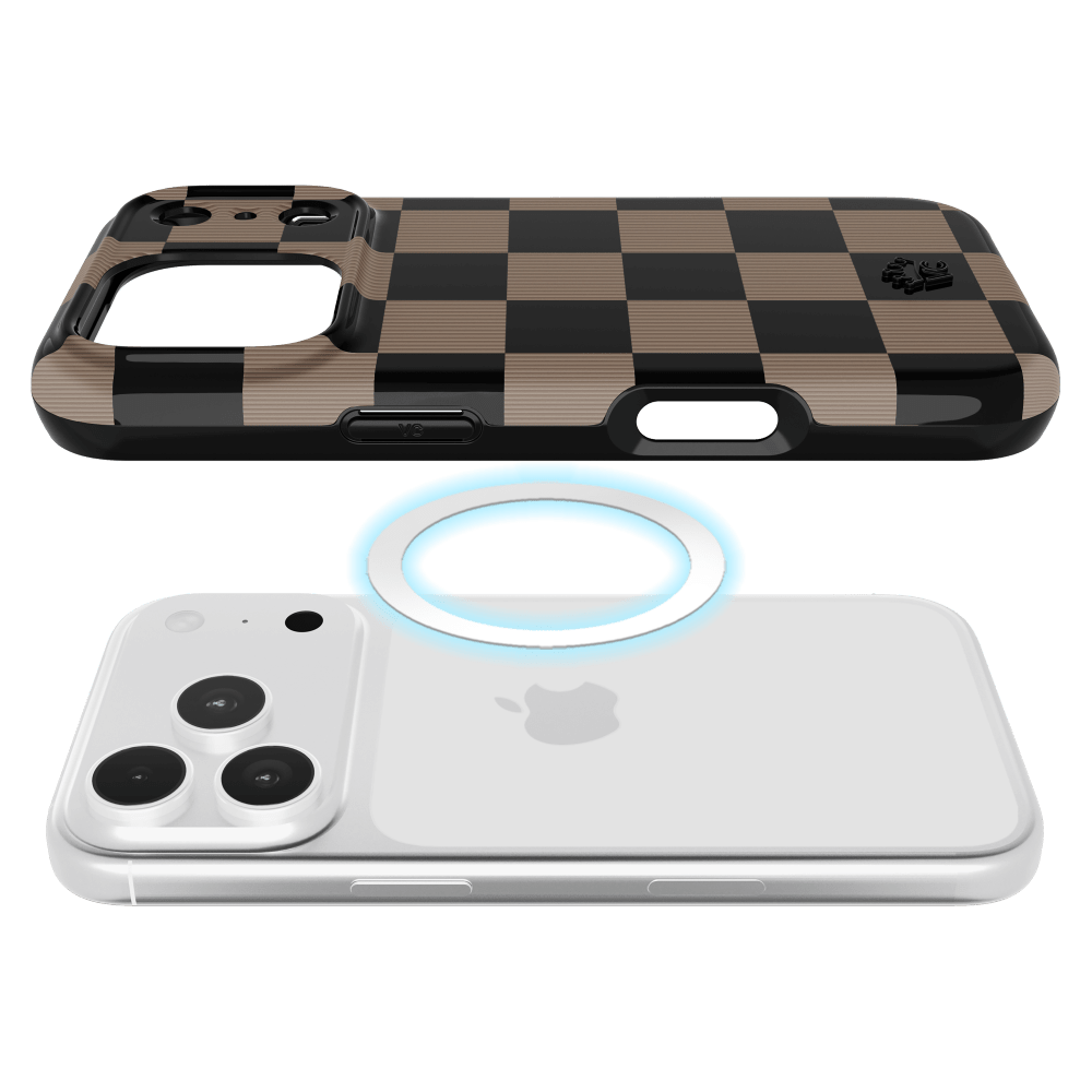 Wholesale cell phone accessory VELVET CAVIAR - MagSafe Case for Apple iPhone 17 Pro - Mocha