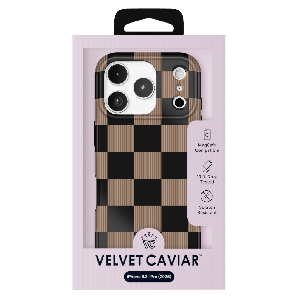 Wholesale cell phone accessory VELVET CAVIAR - MagSafe Case for Apple iPhone 17 Pro - Mocha