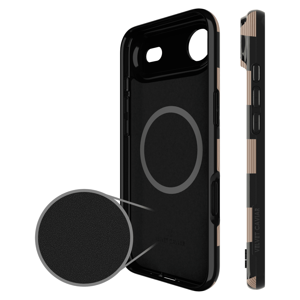 Wholesale cell phone accessory VELVET CAVIAR - MagSafe Case for Apple iPhone Air - Mocha Vibe