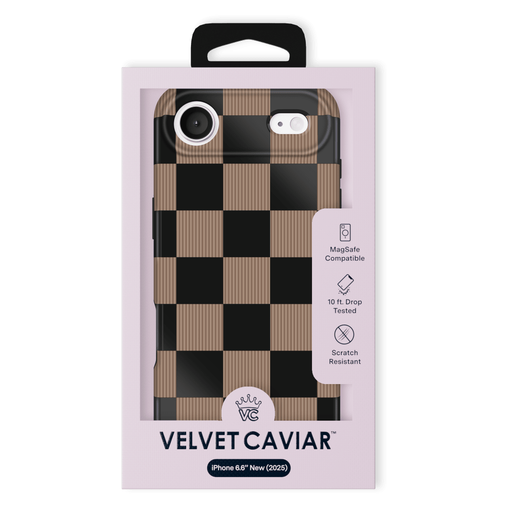 Wholesale cell phone accessory VELVET CAVIAR - MagSafe Case for Apple iPhone Air - Mocha Vibe