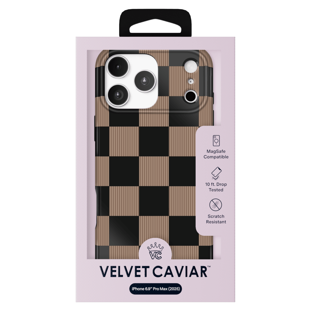 Wholesale cell phone accessory VELVET CAVIAR - MagSafe Case for Apple iPhone 17 Pro Max - Mocha