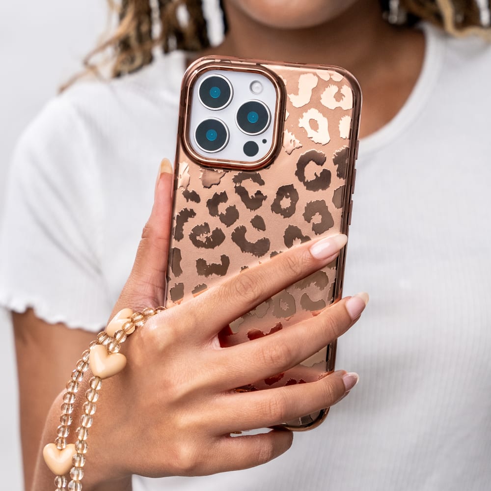 Wholesale cell phone accessory Velvet Caviar - MagSafe Case for Apple iPhone 16 - Bronze Chrome