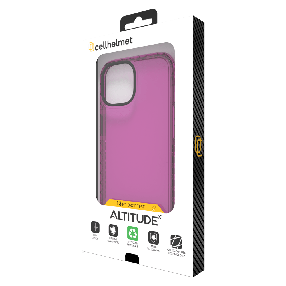 Wholesale cell phone accessory cellhelmet - Altitude X Case for Apple iPhone 15 Pro Max - Vivid