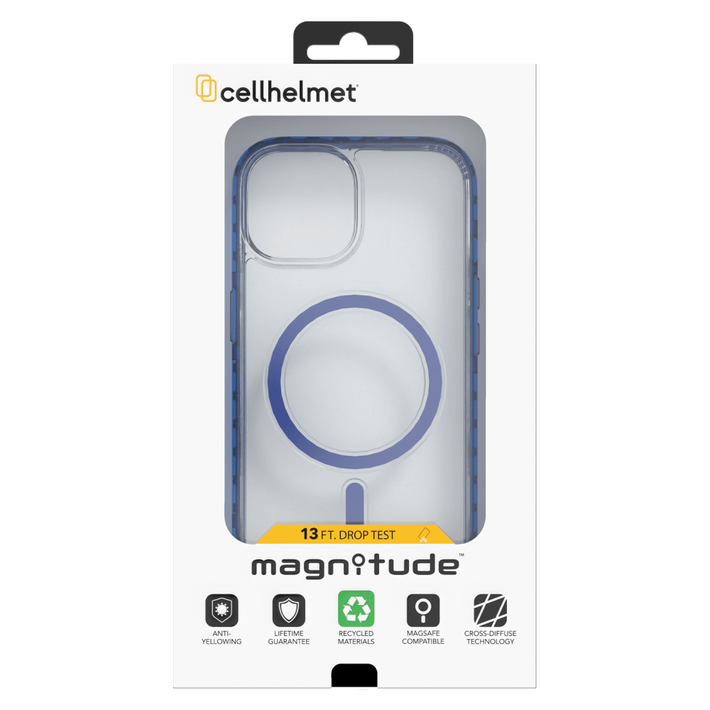 Wholesale cell phone accessory cellhelmet - Magnitude MagSafe Case for Apple iPhone 15 - Bermuda