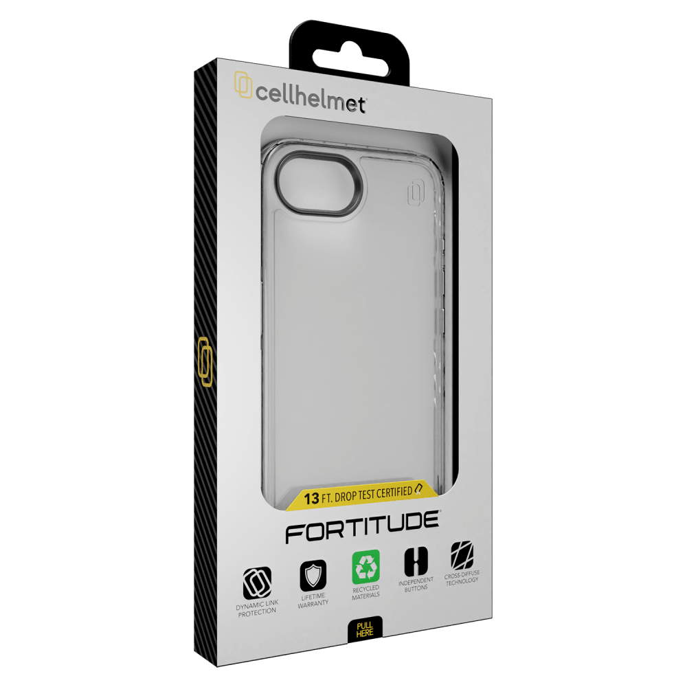 Wholesale cell phone accessory cellhelmet - Altitude X Case for Apple iPhone 16e - Crystal