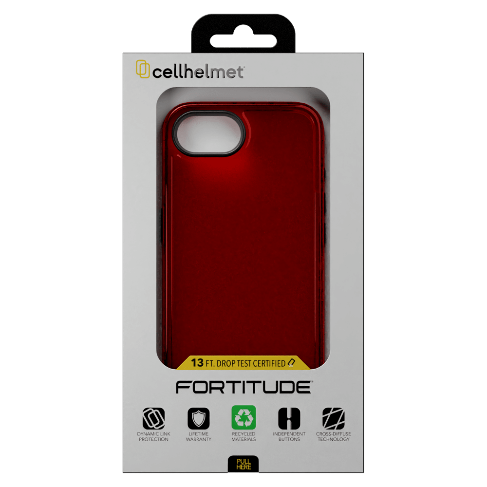 Wholesale cell phone accessory cellhelmet - Altitude X Case for Apple iPhone 16e - Lava Red