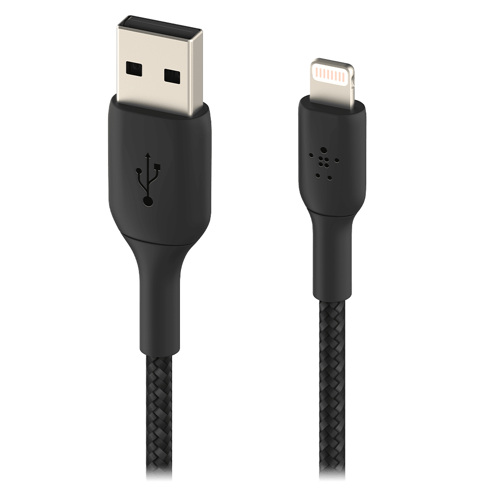 Wholesale cell phone accessory Belkin - Boost Up Charge USB A to Apple Lightning Braided Cable