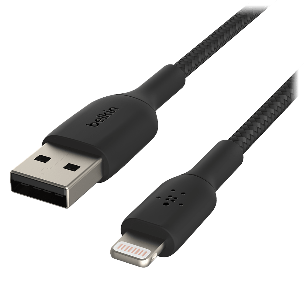 Wholesale cell phone accessory Belkin - Boost Up Charge USB A to Apple Lightning Braided Cable