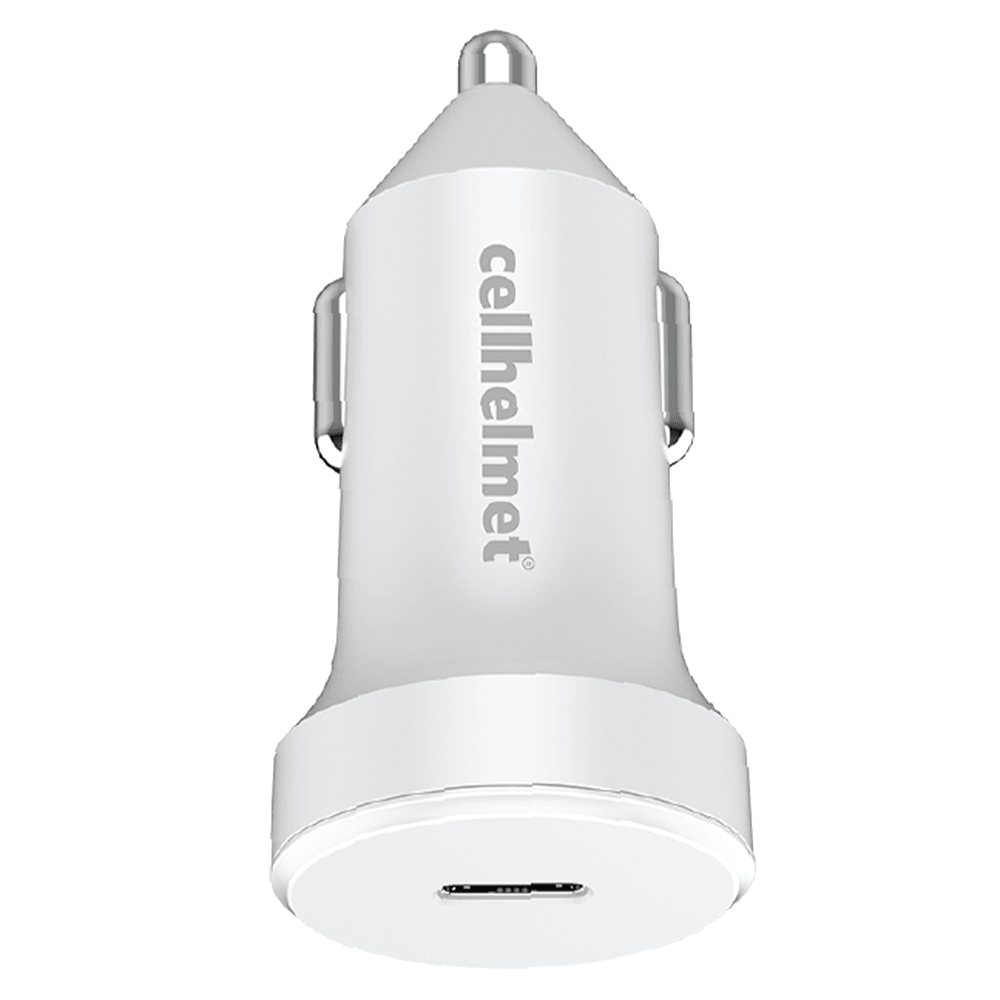 Wholesale cell phone accessory cellhelmet - PD USB C Car Charger 20W - White