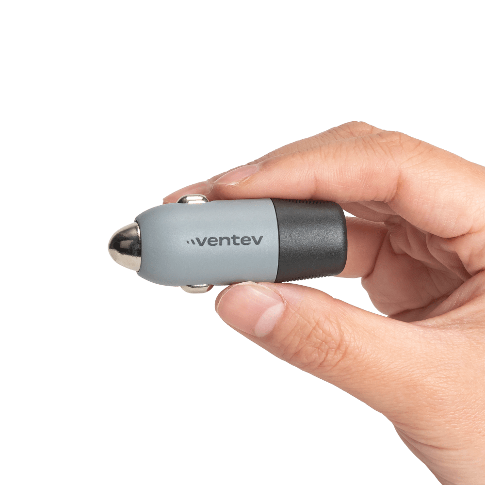 Wholesale cell phone accessory Ventev - 20W USB-C PD Car Charger - Gray