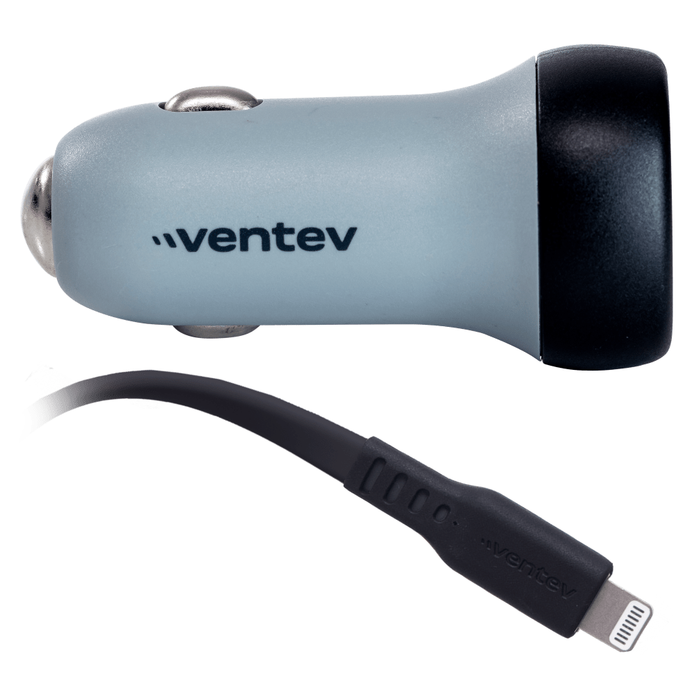 Wholesale cell phone accessory Ventev - 30W USB C PPS Car Charger and USB C to Apple Lightning