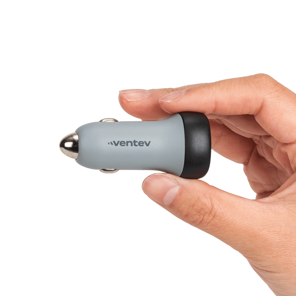 Wholesale cell phone accessory Ventev - 30W ULTRAFAST USB C Universal Car Charger - Dark Gray