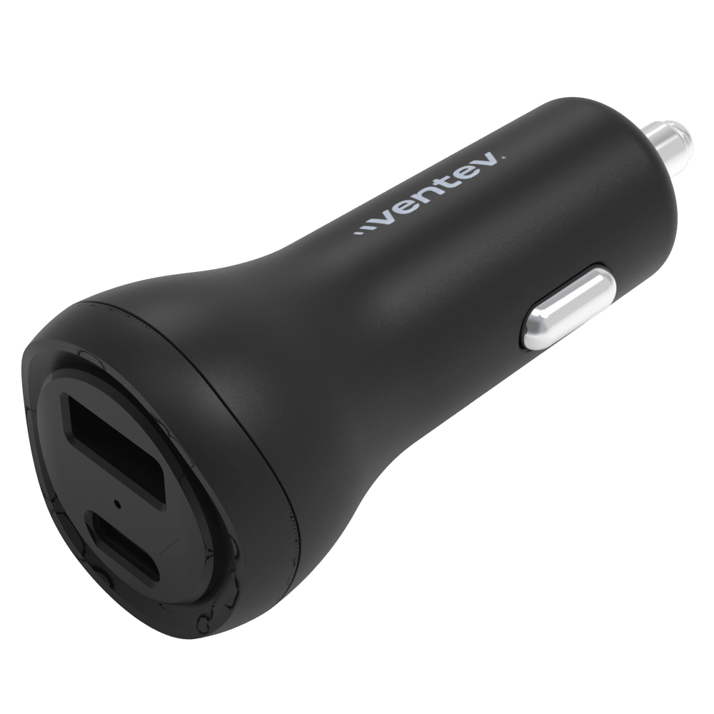 Wholesale cell phone accessory Ventev - ULTRAFAST 32W Dual USB C and USB A Port Car Charger