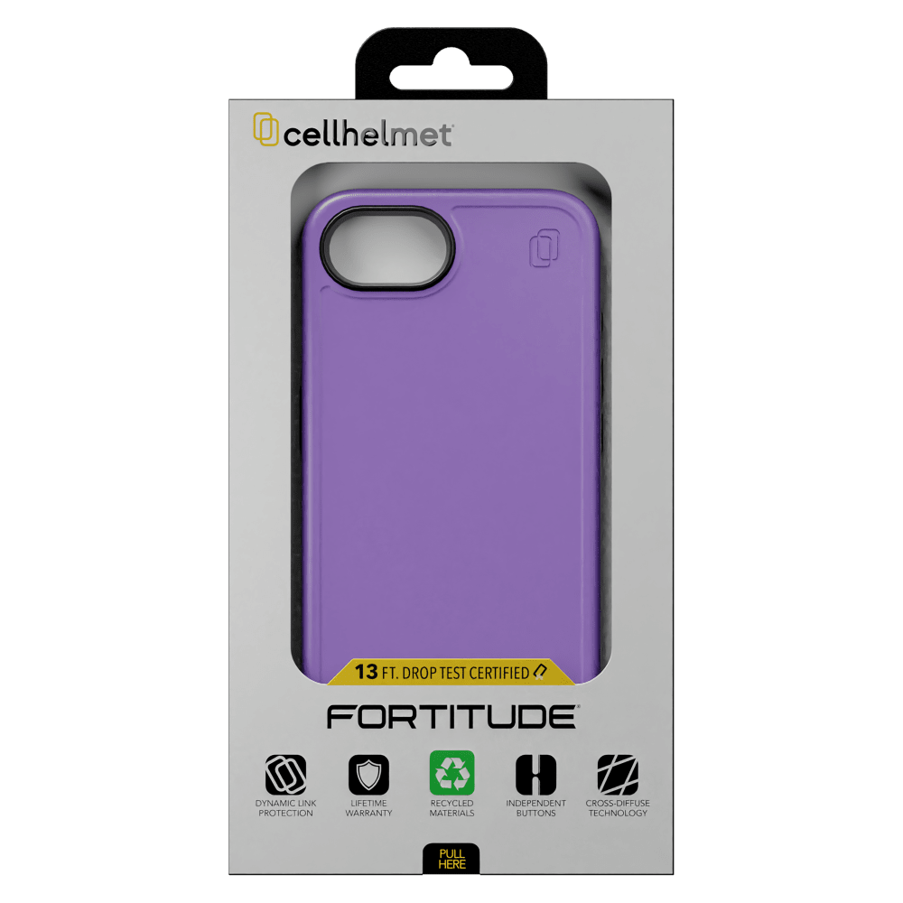 Wholesale cell phone accessory cellhelmet - Fortitude MagSafe Case for Apple iPhone 16e - Lilac