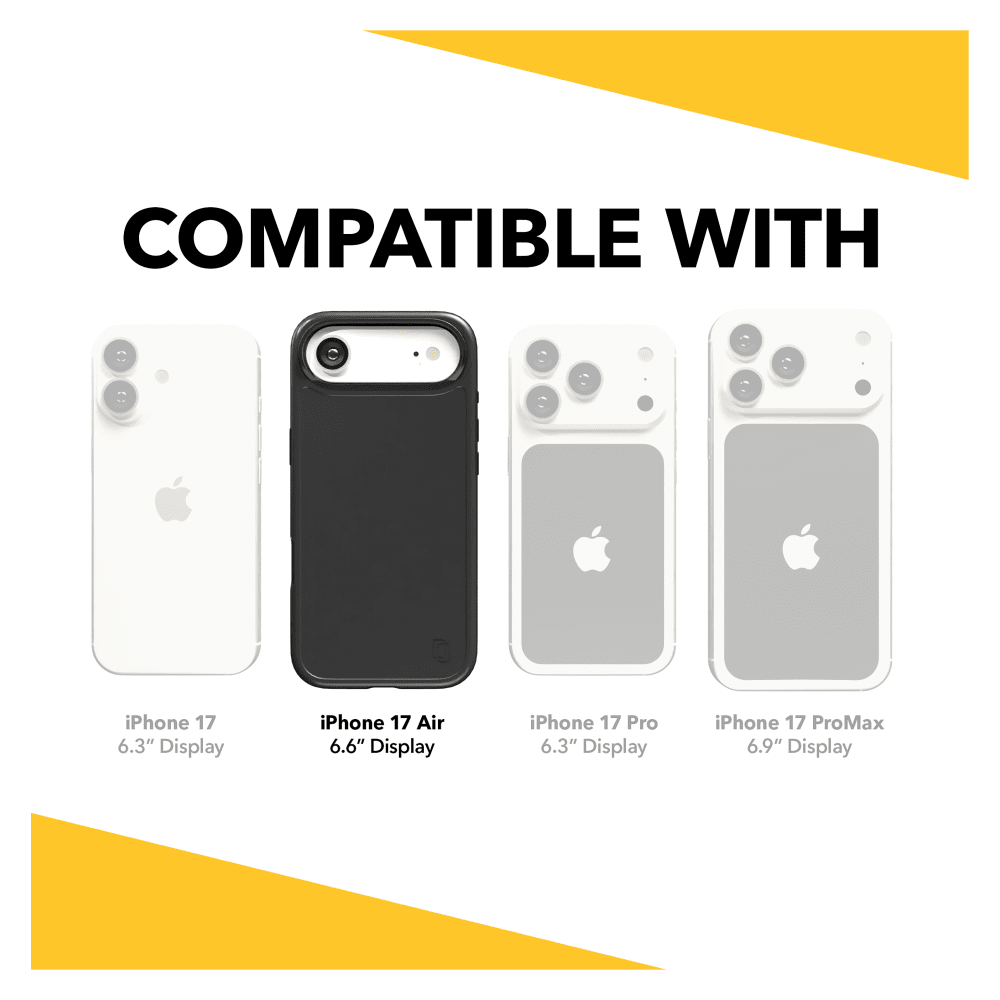 Wholesale cell phone accessory cellhelmet - Fortitude MagSafe Case for Apple iPhone Air - Black