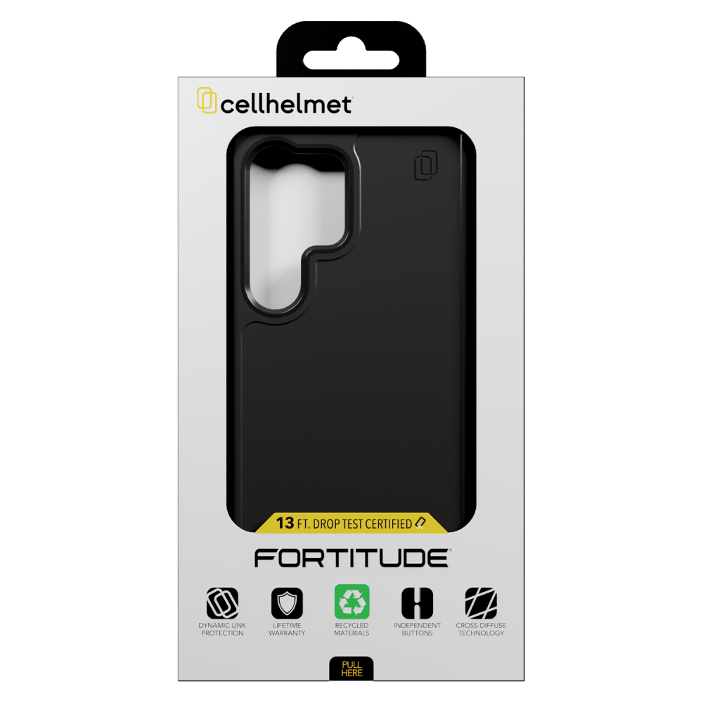 Wholesale cell phone accessory cellhelmet - Fortitude Case for Samsung Galaxy S24 Ultra - Onyx