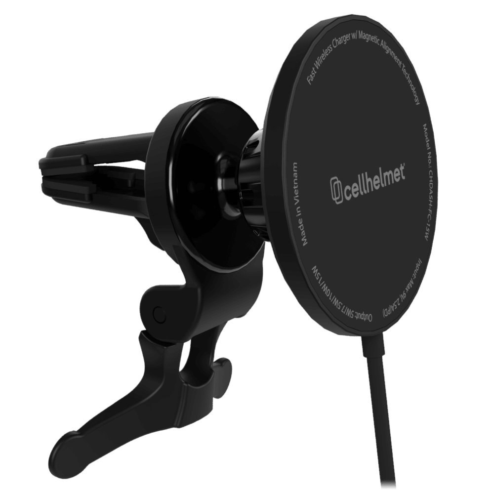 Wholesale cell phone accessory cellhelmet - Car Vent Mount with Fast Wireless Charging Pad