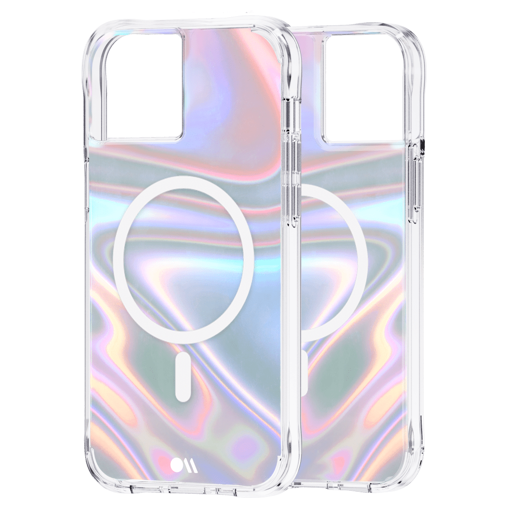 Wholesale cell phone accessory Case-Mate - Soap Bubble MagSafe Case for Apple iPhone 13 - Iridescent