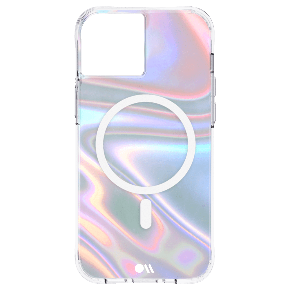 Wholesale cell phone accessory Case-Mate - Soap Bubble MagSafe Case for Apple iPhone 13 - Iridescent
