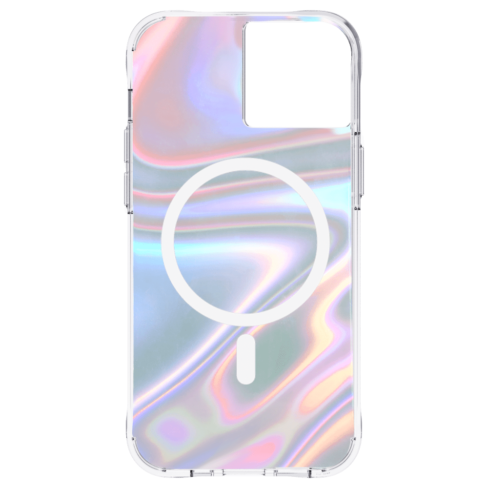 Wholesale cell phone accessory Case-Mate - Soap Bubble MagSafe Case for Apple iPhone 13 - Iridescent
