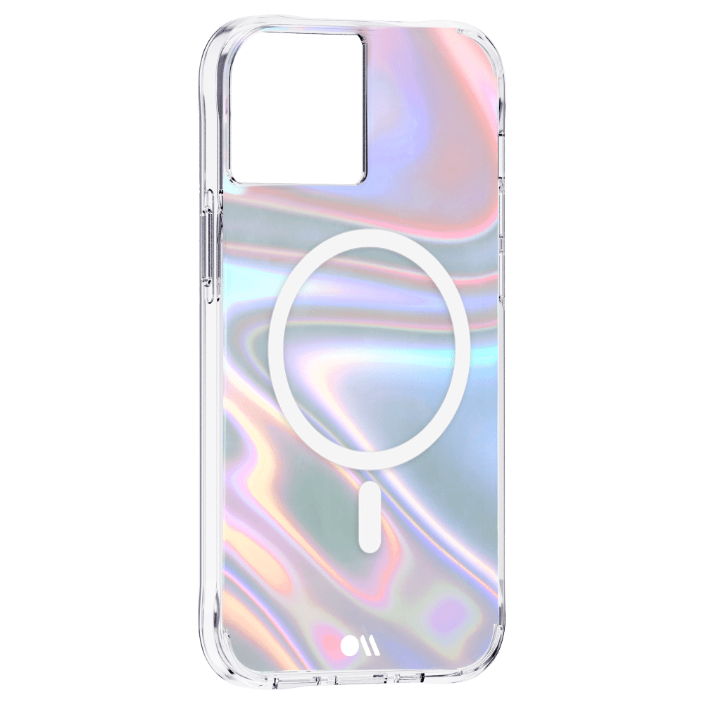 Wholesale cell phone accessory Case-Mate - Soap Bubble MagSafe Case for Apple iPhone 13 - Iridescent