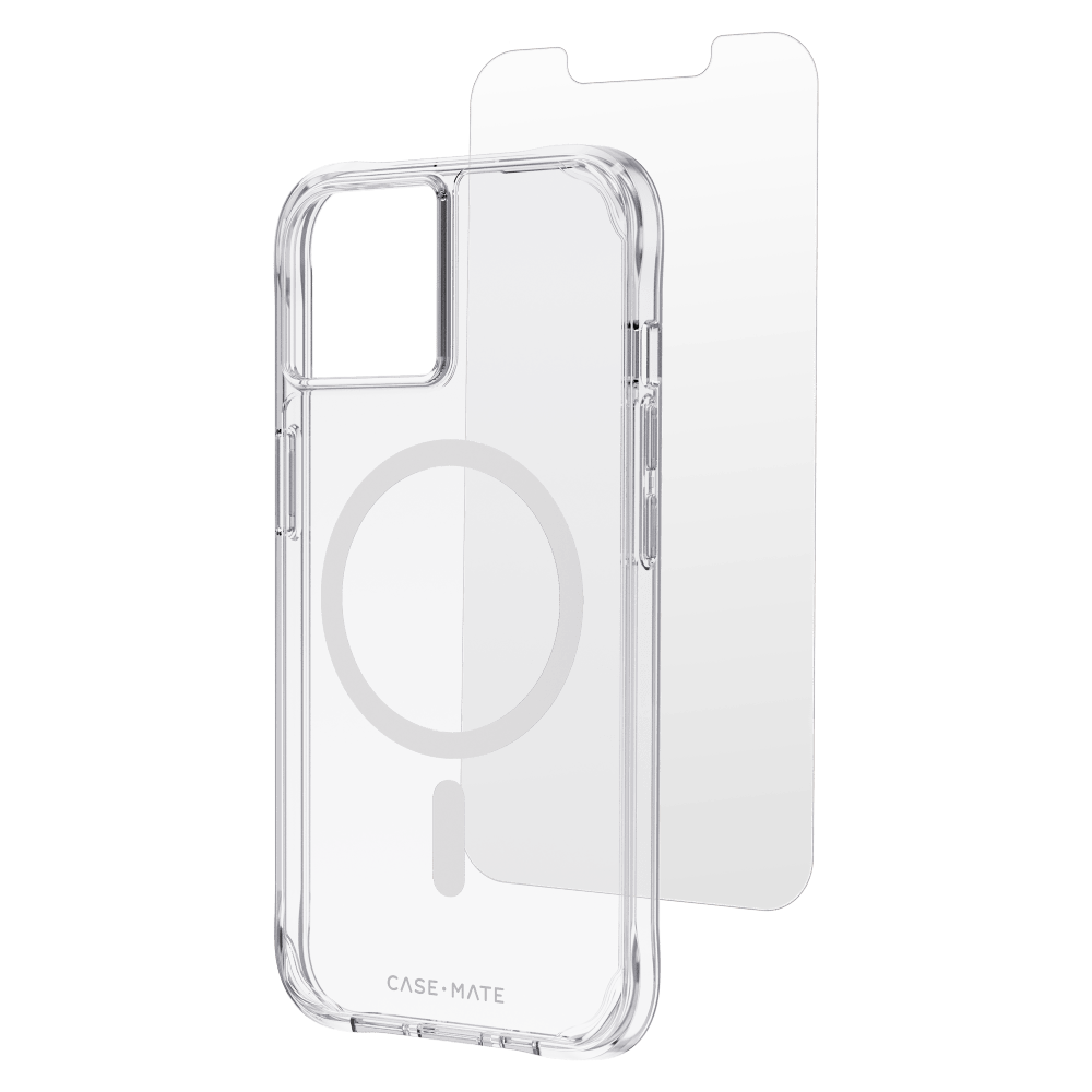 Wholesale cell phone accessory Case-Mate - Protection Pack MagSafe Case and Glass Screen Protector