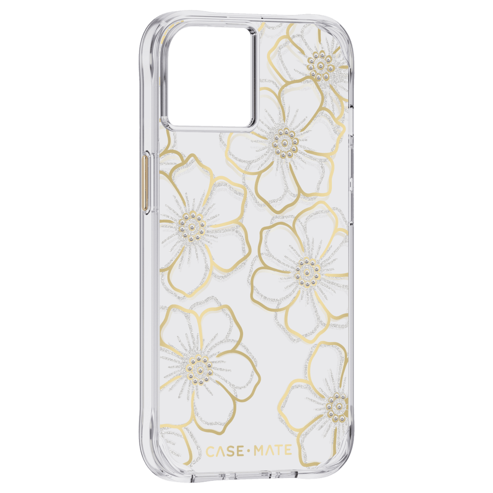 Wholesale cell phone accessory Case-Mate - Floral Gems Case for Apple iPhone 14  /  13 - Floral