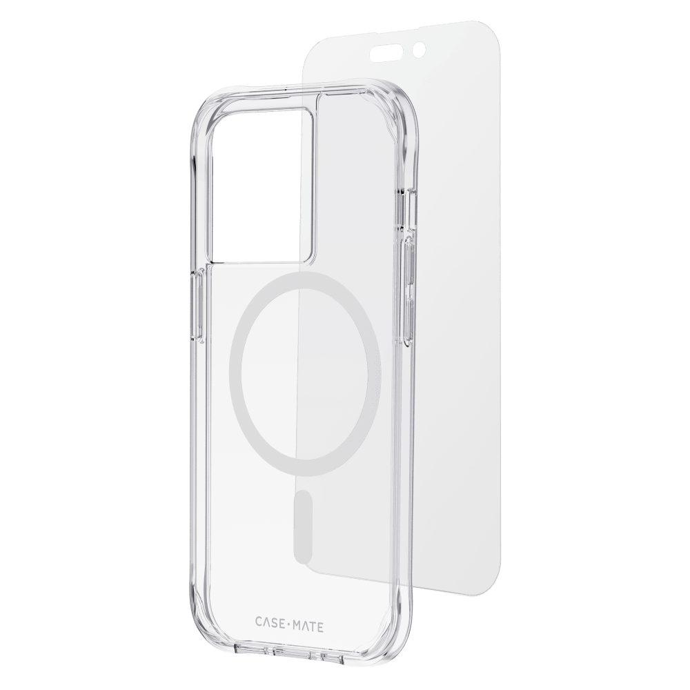 Wholesale cell phone accessory Case-Mate - Protection Pack MagSafe Case and Glass Screen Protector