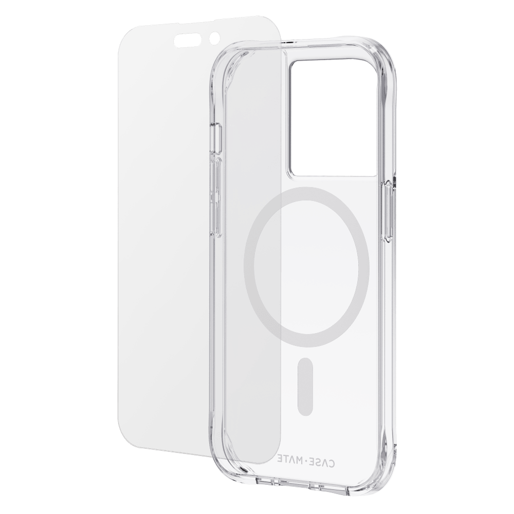 Wholesale cell phone accessory Case-Mate - Protection Pack MagSafe Case and Glass Screen Protector