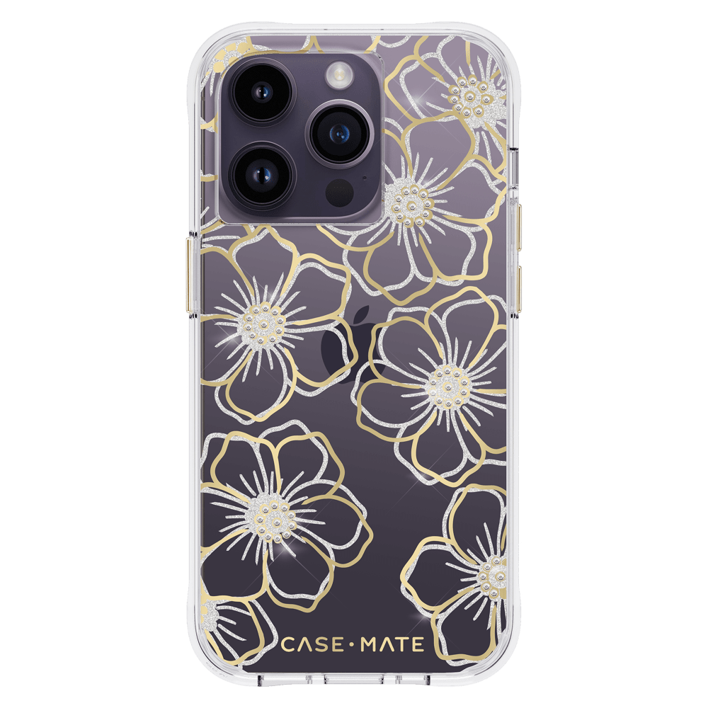 Wholesale cell phone accessory Case-Mate - Floral Gems Case for Apple iPhone 14 Pro - Floral