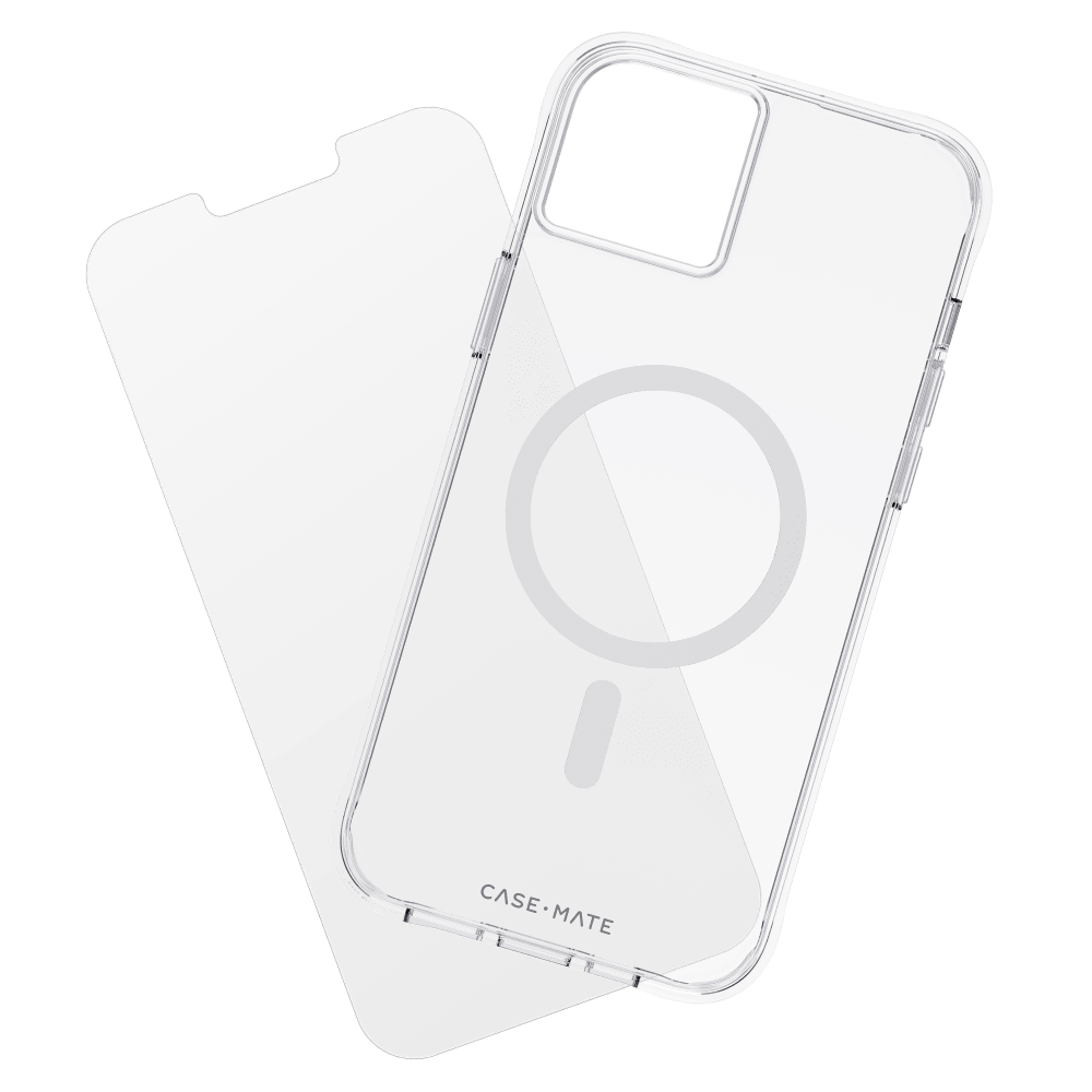 Wholesale cell phone accessory Case-Mate - Protection Pack MagSafe Case and Glass Screen Protector