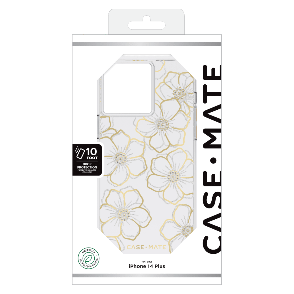 Wholesale cell phone accessory Case-Mate - Floral Gems Case for Apple iPhone 14 Plus - Floral