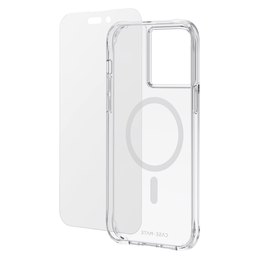 Wholesale cell phone accessory Case-Mate - Protection Pack MagSafe Case and Glass Screen Protector