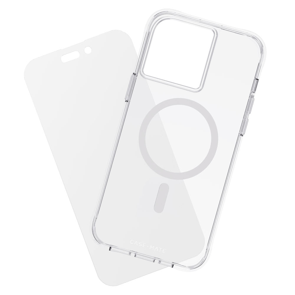 Wholesale cell phone accessory Case-Mate - Protection Pack MagSafe Case and Glass Screen Protector