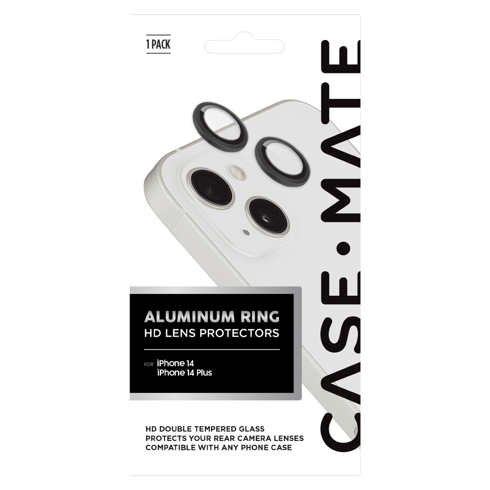 Wholesale cell phone accessory Case-Mate - Aluminum Ring HD Camera Lens Glass Protector for