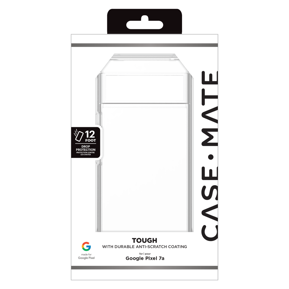 Wholesale cell phone accessory Case-Mate - Tough Case for Google Pixel 7a - Clear