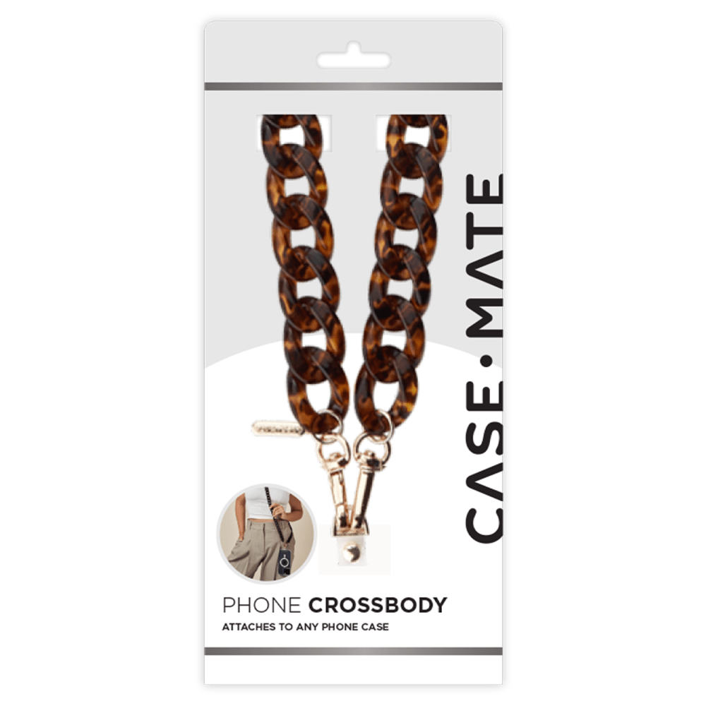 Wholesale cell phone accessory Case-Mate - Crossbody Phone Chain - Tortoiseshell