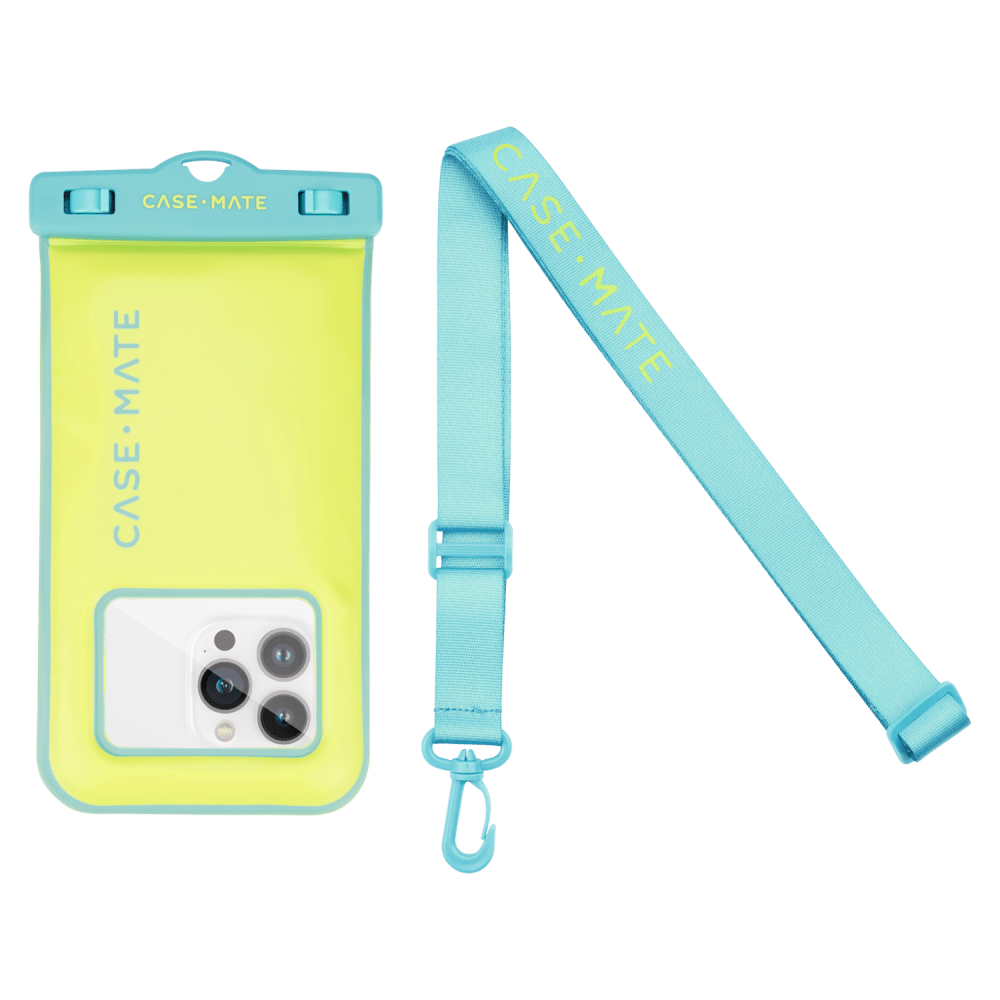 Wholesale cell phone accessory Case-Mate - Waterproof Floating Pouch - Lime and Blue