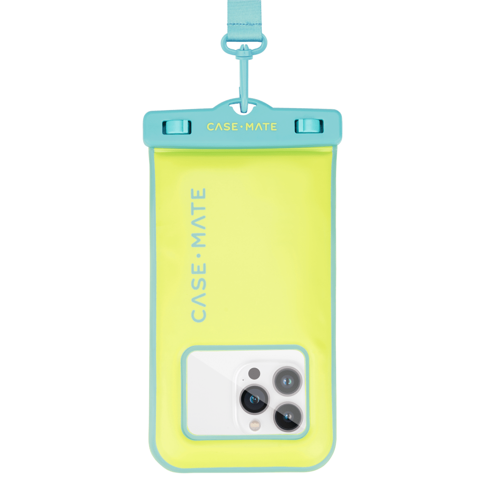 Wholesale cell phone accessory Case-Mate - Waterproof Floating Pouch - Lime and Blue