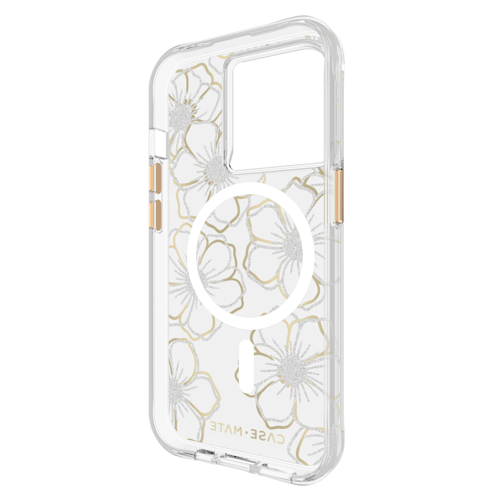 Wholesale cell phone accessory Case-Mate - Floral Gems MagSafe Case for Apple iPhone 15 Pro