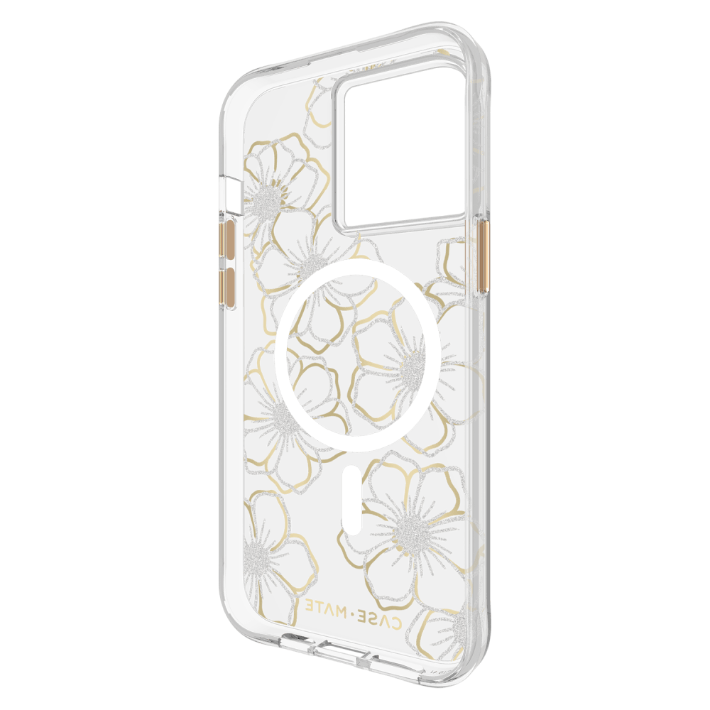 Wholesale cell phone accessory Case-Mate - Floral Gems MagSafe Case for Apple iPhone 15 Pro