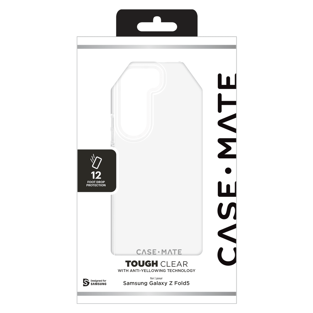 Wholesale cell phone accessory Case-Mate - Tough Case for Samsung Galaxy Z Fold5 - Clear