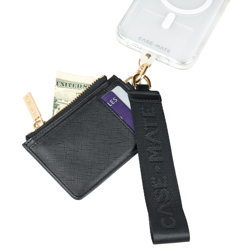 Wholesale cell phone accessory Case-Mate - Essential Phone Wristlet with Wallet - Black