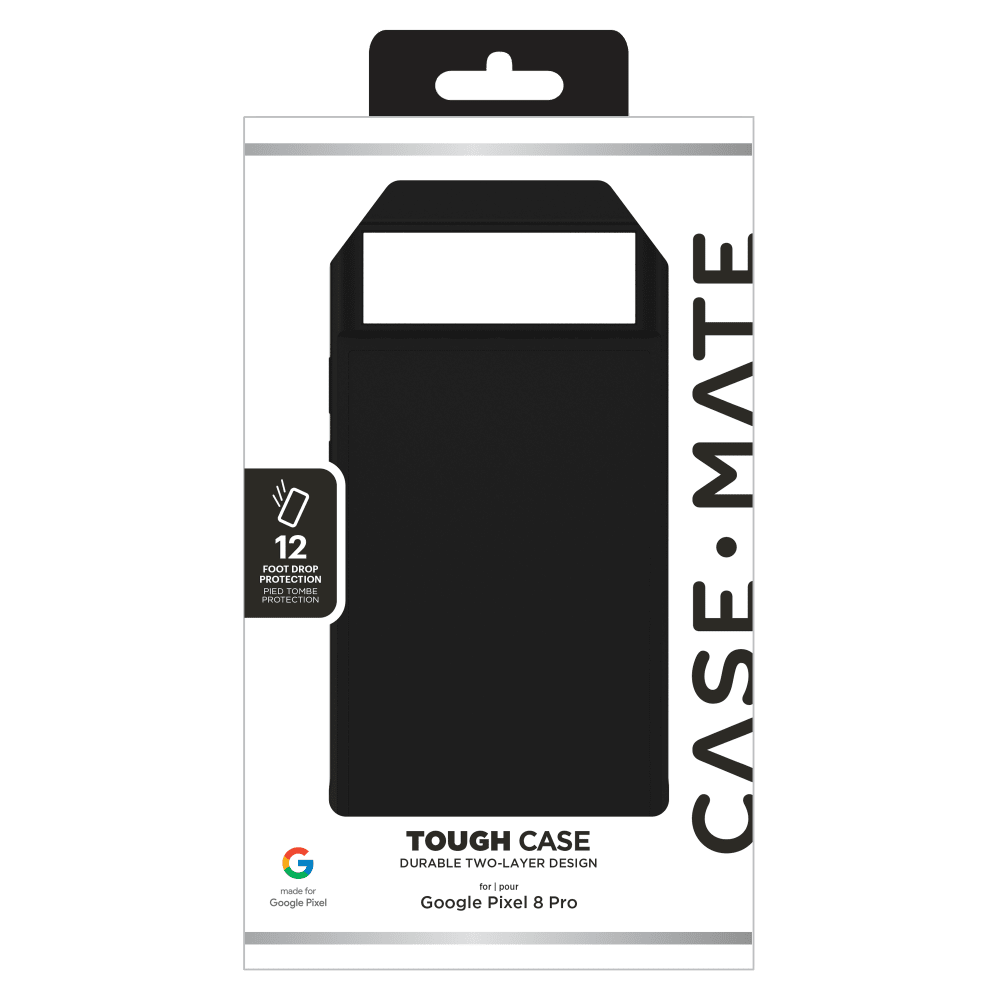 Wholesale cell phone accessory Case-Mate - Tough Case for Google Pixel 8 Pro - Black