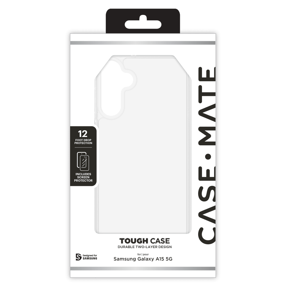 Wholesale cell phone accessory Case-Mate - Tough Case for Samsung Galaxy A15 5G - Clear