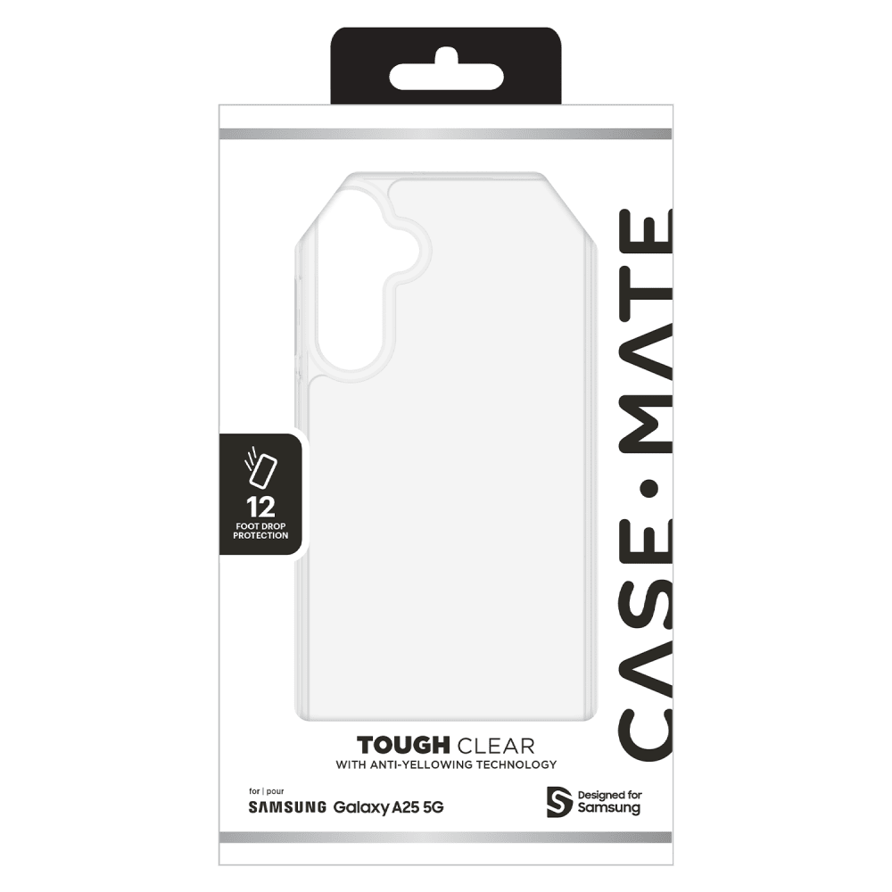 Wholesale cell phone accessory Case-Mate - Tough Case for Samsung Galaxy A25 5G - Clear