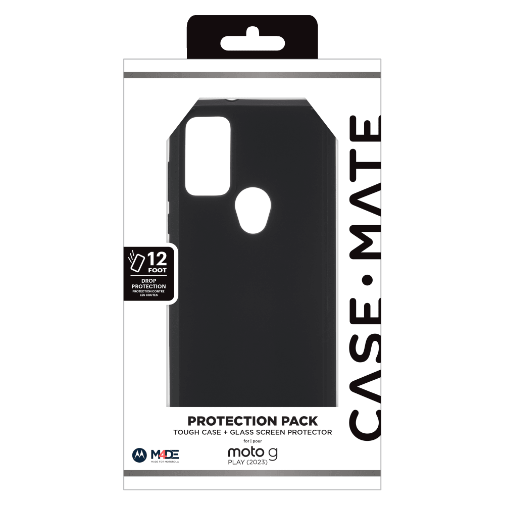 Wholesale cell phone accessory Case-Mate - Protection Pack Tough Case and Glass Screen Protector