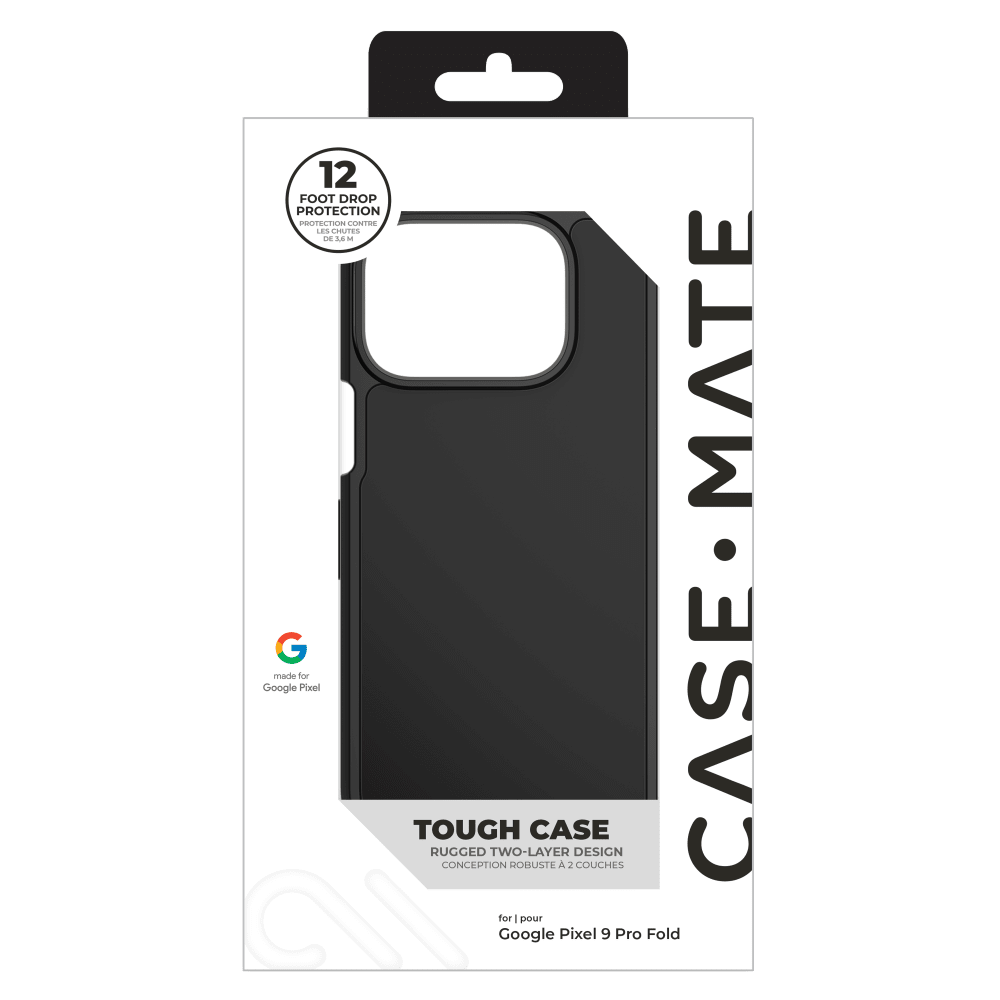 Wholesale cell phone accessory Case-Mate - Tough Case for Google Pixel 9 Pro Fold - Black