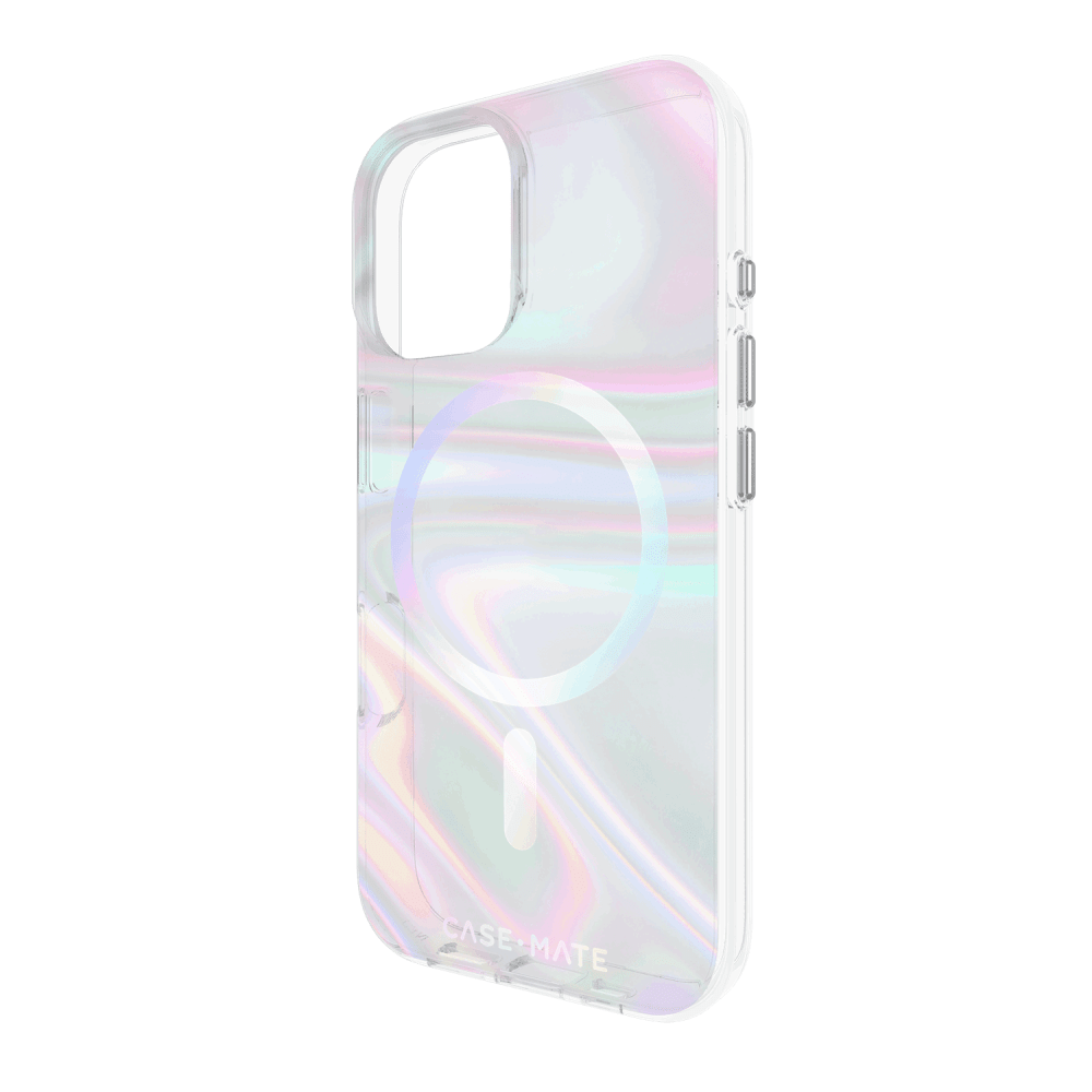 Wholesale cell phone accessory Case-Mate - Soap Bubble MagSafe Case for Apple iPhone 16 - Iridescent